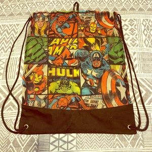 Marvel Vintage comic drawstring bag